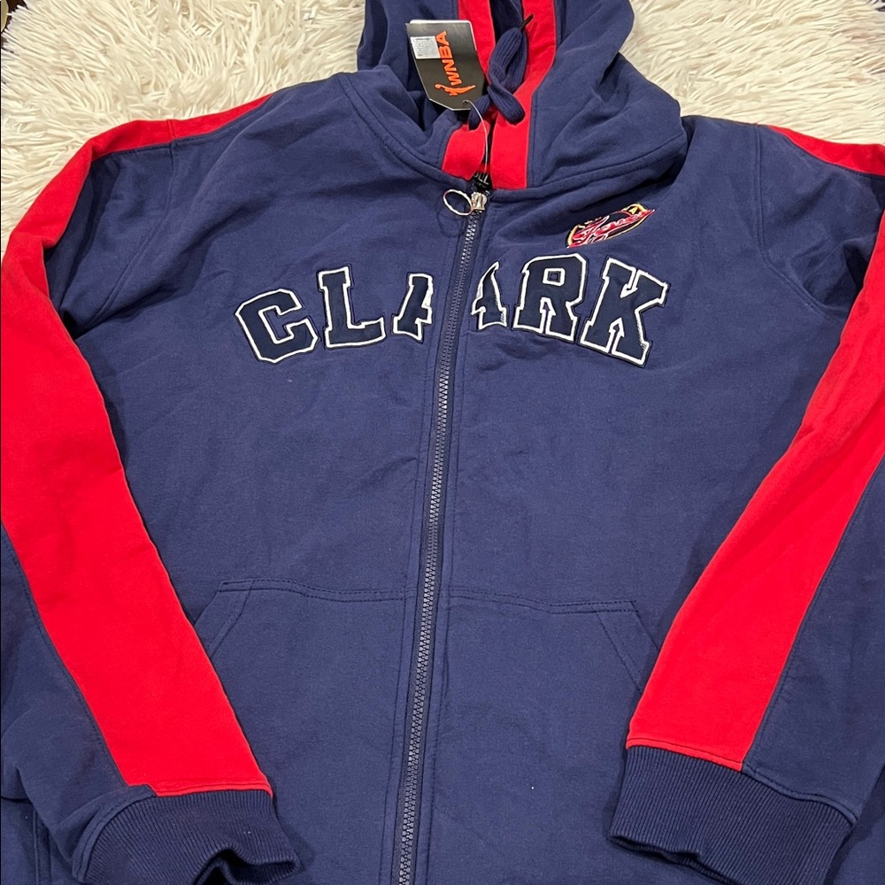 Nike Dri-FIT WNBA Fissl Women’s Caitlin Clark Fever Full Zip Hoodie jacket